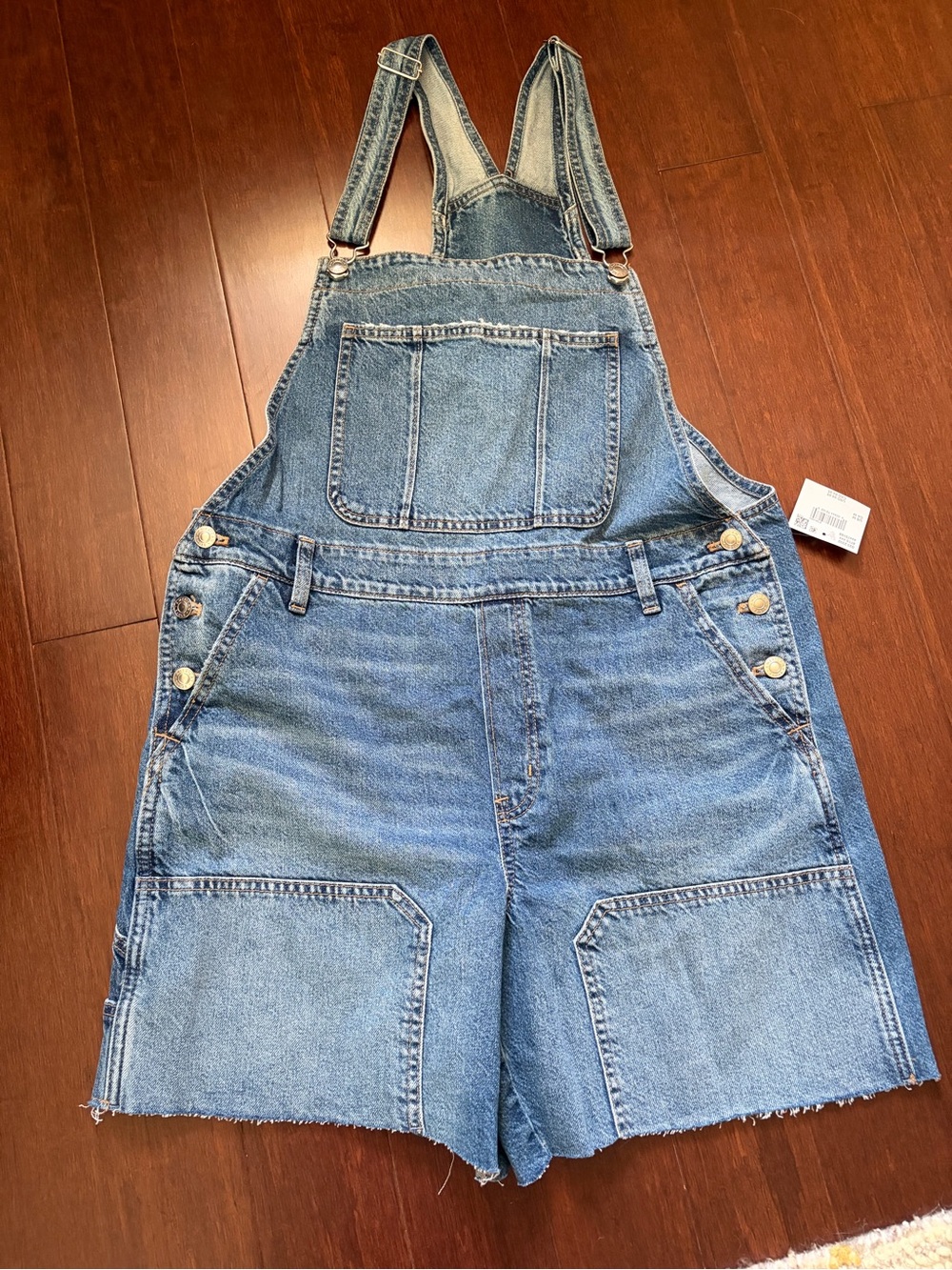 NWT American Eagle-Baggy Overall Shorts